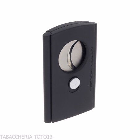 Porsche Design P 3621.01 Cigar Cutter, Black, 60 Ring Size - Accessories Cigar - Metal