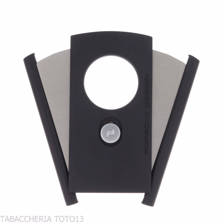 Porsche Design P 3621.01 Cigar Cutter, Black, 60 Ring Size - Accessories Cigar - Metal