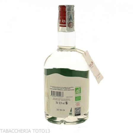 J.M. Rhum Agricole Blanc Bio Just Macouba Limited Edition Vol.52,1% Cl.70 - Destilliert