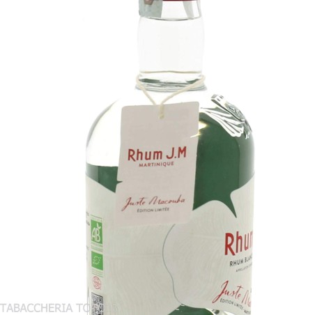 J.M. Rhum Agricole Blanc Bio Just Macouba Limited Edition Vol.52,1% Cl.70 - Destilliert