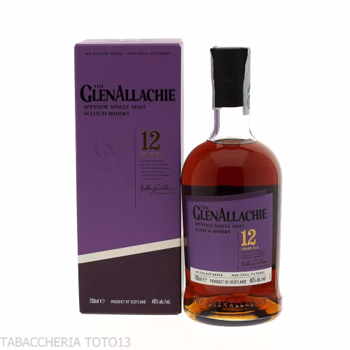 GlenAllachie 12 Y.o. single malt whisky Vol.46% Cl.70-Whisky