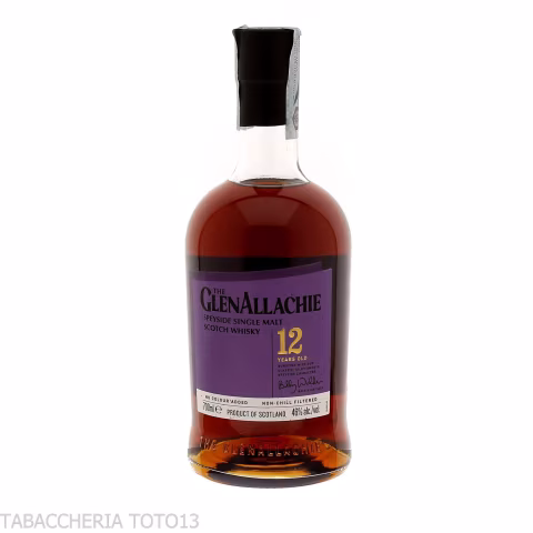 GlenAllachie 12 Y.o. single malt whisky Vol.46% Cl.70 - Spirits - Malt