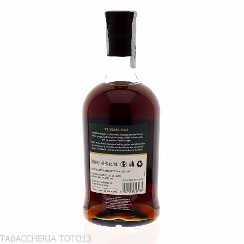 GlenAllachie 21 Y.o. single cask Batch 5 Vol.49,2% Cl.70 - Licores