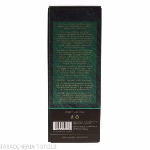 GlenAllachie 10 Y.o. batch 10 Cask Strength Vol.58,6% Cl.70 - Destilliert