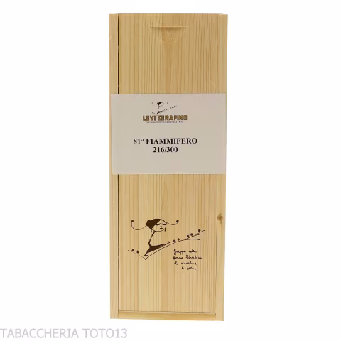 Grappa Levi Romano Della Donna Selvatica 81 Fiammifero Limited Edition Vol.50% Cl.70-Grappe