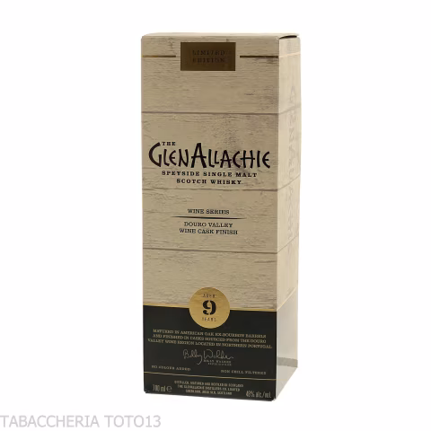 GlenAllachie 9 Y.o. Douro valley wine cask finish Vol.48% Cl.70 - Licores