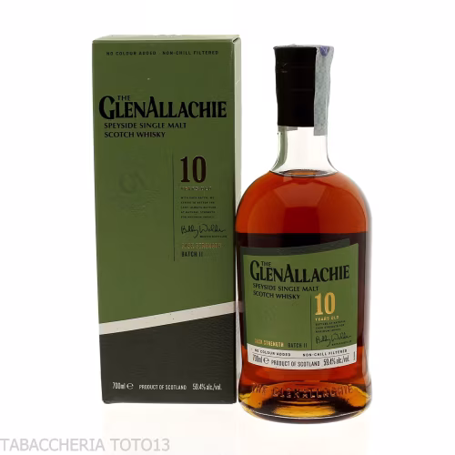 GlenAllachie 10 Y.o. batch 11 Cask Strength Vol.59,4% Cl.70-Whisky