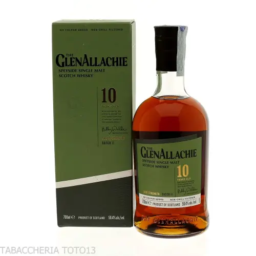 GlenAllachie 10 Y.o. batch 11 Cask Strength Vol.59,4% Cl.70 - Licores