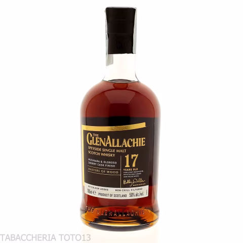 GlenAllachie 17 Y.o. Mizunara & Oloroso cask finish Vol.50% Cl.70 - Distillati