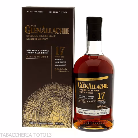 GlenAllachie 17 Y.o. Mizunara & Oloroso cask finish Vol.50% Cl.70 - Distillati