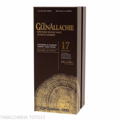 GlenAllachie 17 Y.o. Mizunara & Oloroso cask finish Vol.50% Cl.70 - Distillati