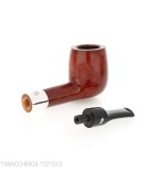 Peterson Deluxe Classic Terracotta 53 Lovat Fishtail Tobacco Pipe - Tobacco Pipes - Natural root