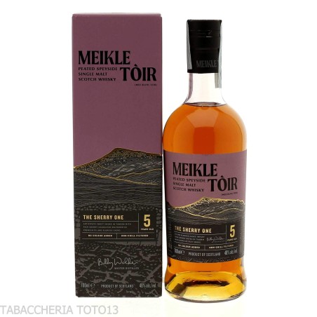GlenAllachie Meikle Toir the Sherry One 5 Y.o. Vol.48% Cl.70 - Spiritueux - Malt