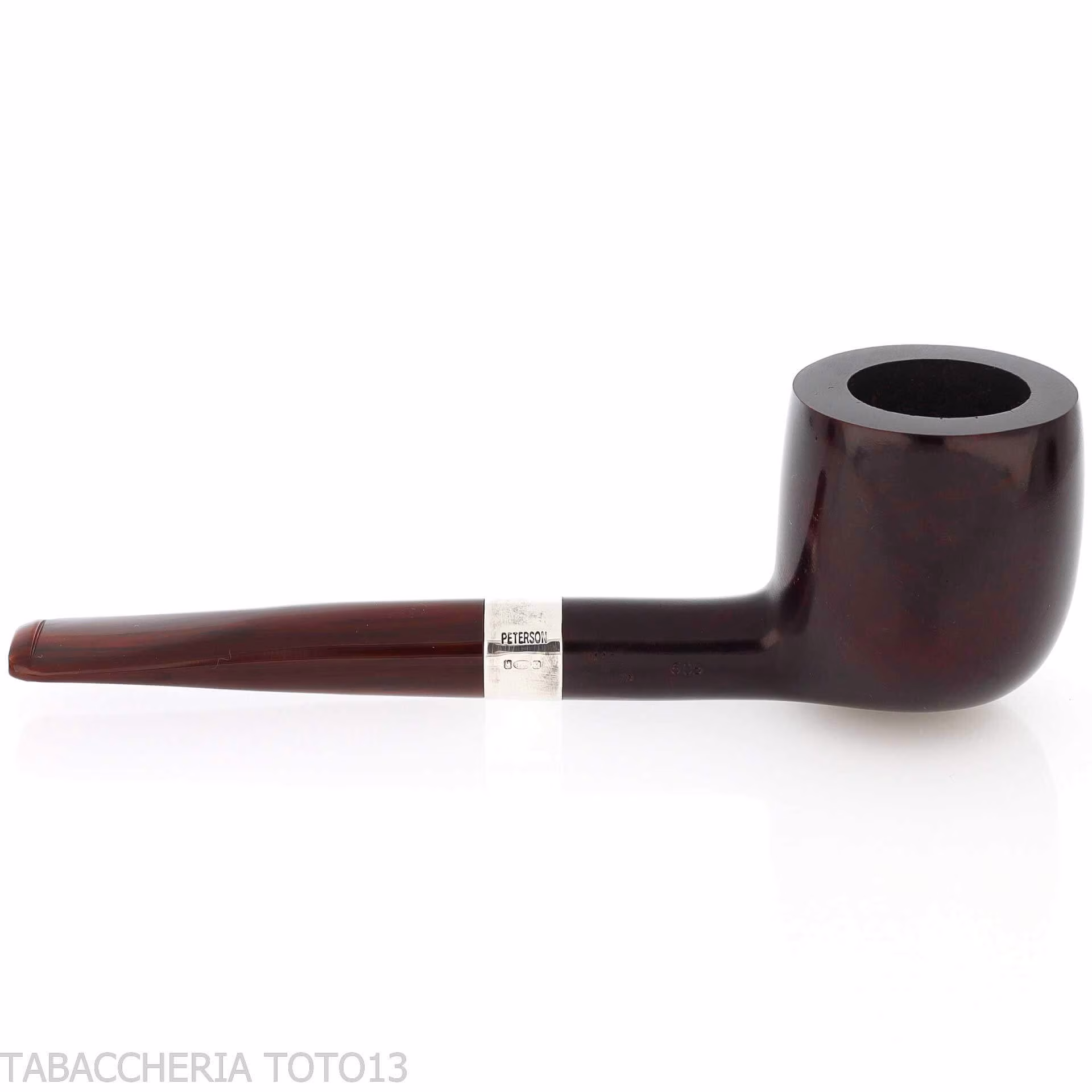 Peterson Irish Harp 605 pot Heritage fishtail - Pipe Pour le Tabac - Racine naturelle