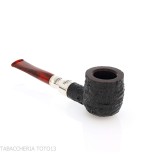 Peterson Newgrange spigot Sandblasted 606 Fishtail Pot - Tobacco Pipes - Natural root