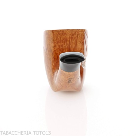 Pipa con forma de Dublín medio doblada Baldo Baldi en brezo brandy de grado 4 - Pipas de Tabaco