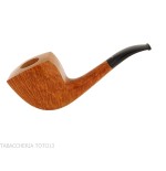 Pipa con forma de Dublín medio doblada Baldo Baldi en brezo brandy de grado 4 - Pipas de Tabaco