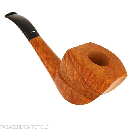 Baldo Baldi halbgebogenes, dublinförmiges Rohr aus Brandy Briar der Klasse 4 - Tabakpfeifen