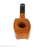 Baldo Baldi forma half bent dublin in radica brandy grado 4 - Pipe