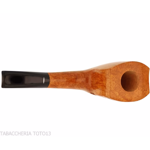 Baldo Baldi half bent dublin shaped pipe in grade 4 brandy briar - Tobacco Pipes - Natural root