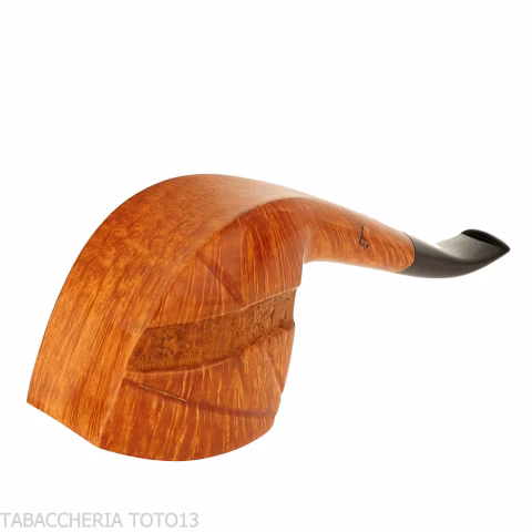 Baldo Baldi forma half bent dublin in radica brandy grado 4 - Pipe