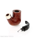 Peterson Pub pipe Terracotta Oom Paul P-lip - Pipas de Tabaco