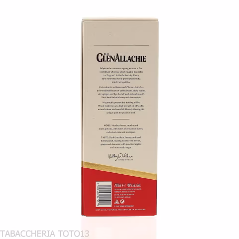 GlenAllachie 9 Y.o. Oloroso sherry wood collection Vol.48% Cl.70 - Distillati