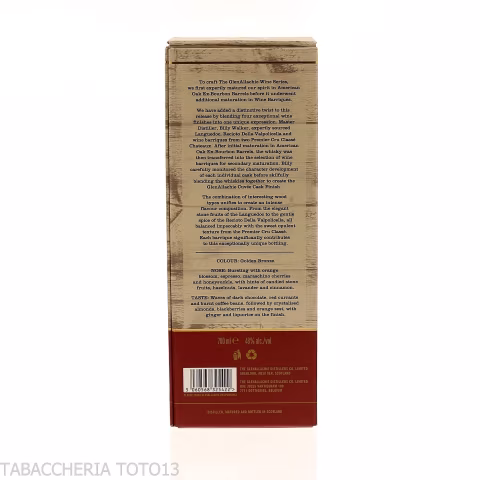 GlenAllachie 9 Y.o. wine series cuvee cask finish 2012 Vol.48% Cl.70-Whisky