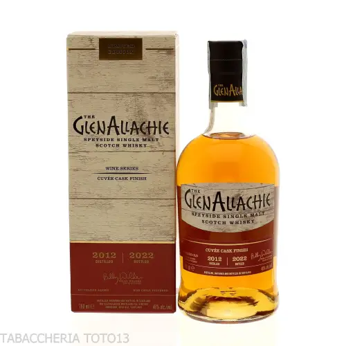 GlenAllachie 9 Y.o. wine series cuvee cask finish 2012 Vol.48% Cl.70 - Licores