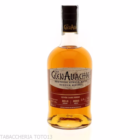 GlenAllachie 9 Y.o. wine series cuvee cask finish 2012 Vol.48% Cl.70-Whisky