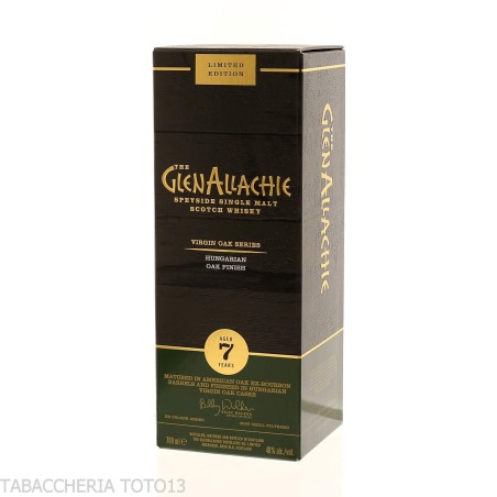 GlenAllachie 7 Y.o. Virgin Hungarian Oak finish Vol.48% Cl.70 - Licores