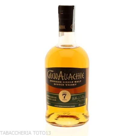 GlenAllachie 7 Y.o. Virgin Hungarian Oak finish Vol.48% Cl.70 - Licores