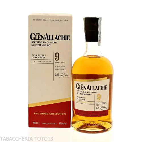 GlenAllachie 9 Y.o. Fino sherry wood collection Vol.48% Cl.70 - Licores