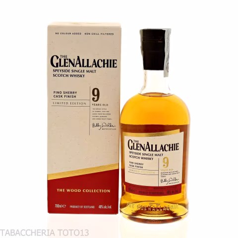 GlenAllachie 9 Y.o. Fino sherry wood collection Vol.48% Cl.70 - Distillati