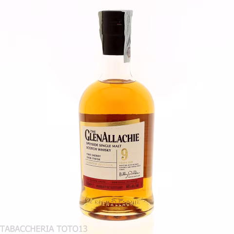 GlenAllachie 9 Y.o. Fino sherry wood collection Vol.48% Cl.70 - Distillati