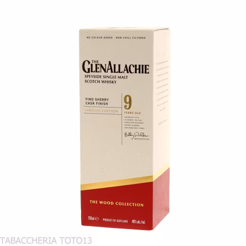GlenAllachie 9 Y.o. Fino sherry wood collection Vol.48% Cl.70 - Distillati