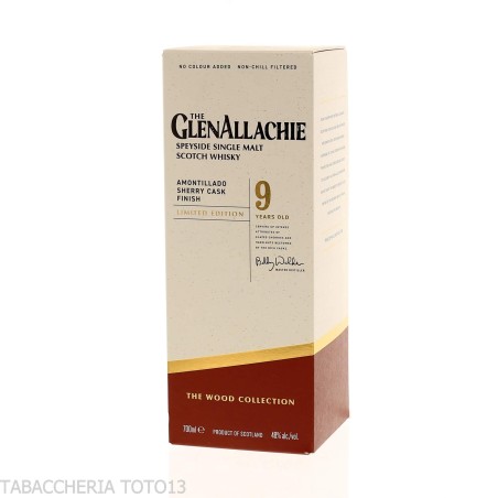 GlenAllachie 9 Y.o. Amontillado sherry wood collection Vol.48% Cl.70 - Spiritueux - Malt