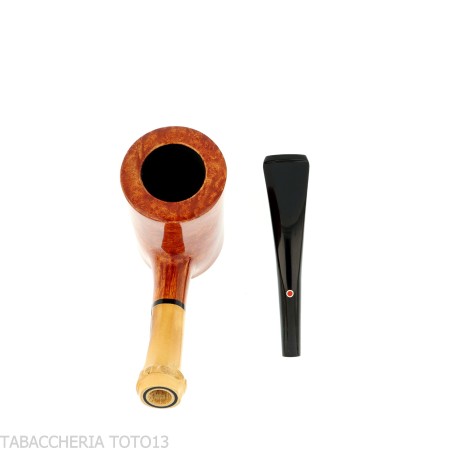 Tsuge pipa Tokyo 552 Cherrywood stand up en brezo natural claro - Pipas de Tabaco