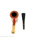 Tsuge pipe Tokyo 552 Cherrywood stand up en bruyère claire naturelle - Pipe Pour le Tabac - Racine naturelle
