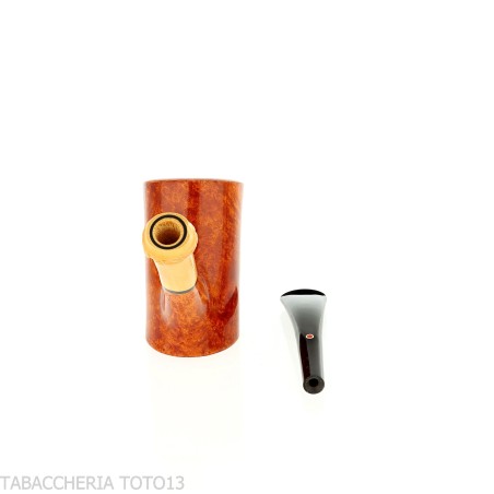 Tsuge Pfeife Tokyo 552 Cherrywood stand up in natürlich klarem briar - Tabakpfeifen
