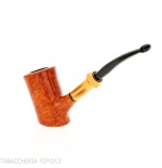 Tsuge pipa Tokyo 552 Cherrywood stand up en brezo natural claro - Pipas de Tabaco