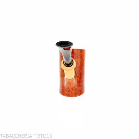 Tsuge pipe Tokyo 552 Cherrywood stand up in natural clear briar - Tobacco Pipes - Natural root