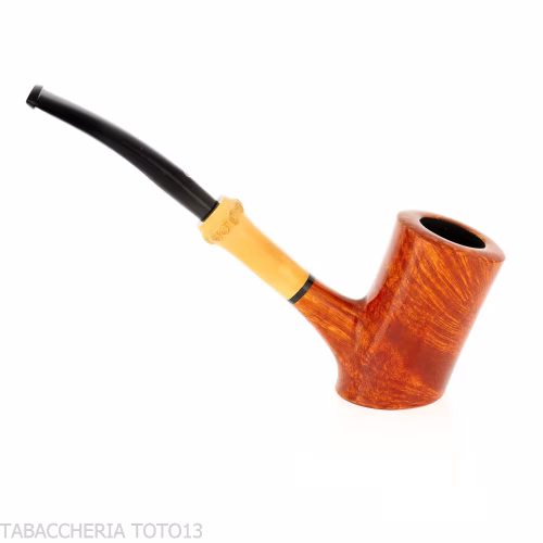 Tsuge pipa Tokyo 552 Cherrywood stand up en brezo natural claro - Pipas de Tabaco