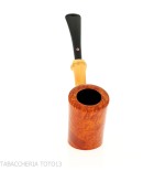 Tsuge pipa Tokyo 552 Cherrywood stand up en brezo natural claro - Pipas de Tabaco