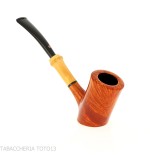 Tsuge pipe Tokyo 552 Cherrywood stand up en bruyère claire naturelle - Pipe Pour le Tabac - Racine naturelle