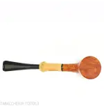 Tsuge pipe Tokyo 552 Cherrywood stand up in natural clear briar - Tobacco Pipes - Natural root