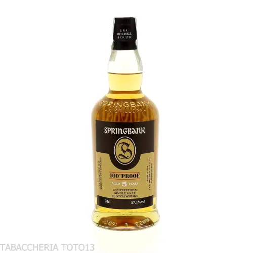 Springbank 5 Y.O.100 proof Vol.57,1% Cl.70 - Licores