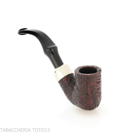 Peterson system standard sandblasted - 313 P-Lip bent billiard - Pipe