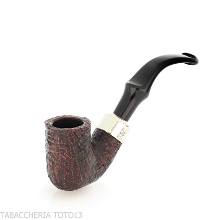 Peterson system standard sandblasted - 313 P-Lip bent billiard - Pipe