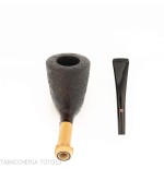 Tsuge Tokyo 553 woodstock o cornetta in radica sabbiata - Pipe